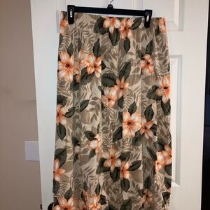 Floral Print Women's Skirt